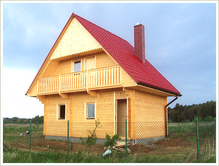 domy mieszkalne drewniane
