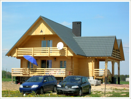 domy mieszkalne drewniane