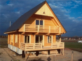 domy z drewna mieszkalne